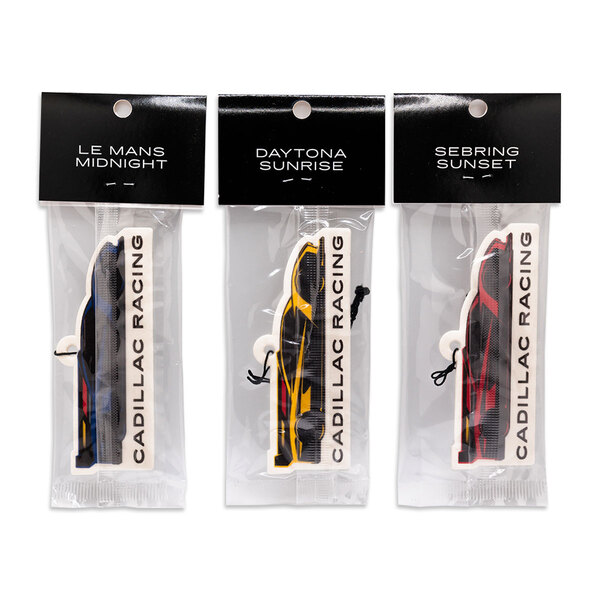 Cadillac Racing Car Freshener - Pack of 3